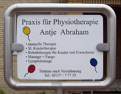 Einrichtung der Praxis für Physiotherapie in Garbsen